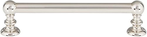 Miniatura 1 de Atlas Homewares A612-PN Manija de la colección Victoria de 5-116 pulgadas (5.039 in), níquel pulido