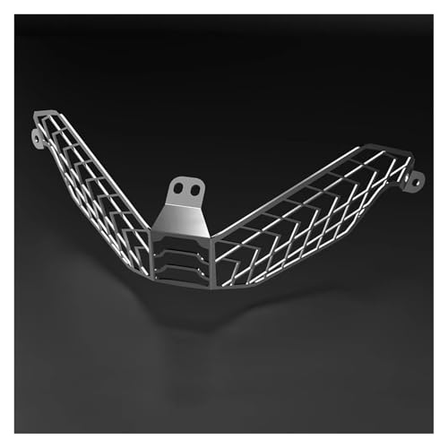 Couvercle protection grille phare moto Benelli TRK702X argent accessoire trail 2024