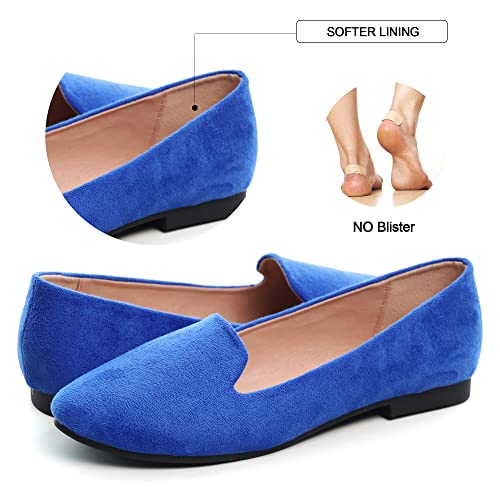 Image of Dear Time Women's Flats Comfortable Slip On Ballet Flats Soft Solid Casual Shoes