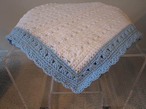 NEW Hand Crochet Baby boy Blanket by Kim’s...