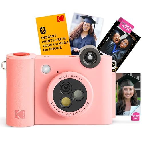 Kodak Smile+ appareil photo instantané pour animer vos soirées et créer des stickers photo