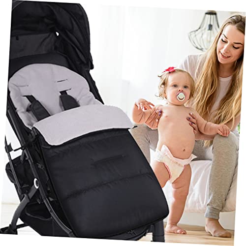 Toyvian 2 Pçs Carrinho De Bebê Pés Quentes Inverno Ao Ar Livre Saco De Dormir Infantil Saco De Bunti
