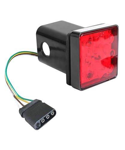 UBOG Trailer Hitch Covers,Hitch Light,Car Accessories Trailer Hitch Light,Square Tow Hitch Covers,Hitch Lights...