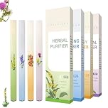 4Pcs Herbal Diffuser Pen, Portable Aromatherapy, Resting Relaxation and Oral Air Freshening, Quitting Bad Habit and Natural Energy Boost