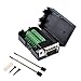 Oiyagai DB15 3+9 D-SUB VGA Male 3Row 15Pin Connector Adaptor Screw Terminal Breakout Board Free Welding
