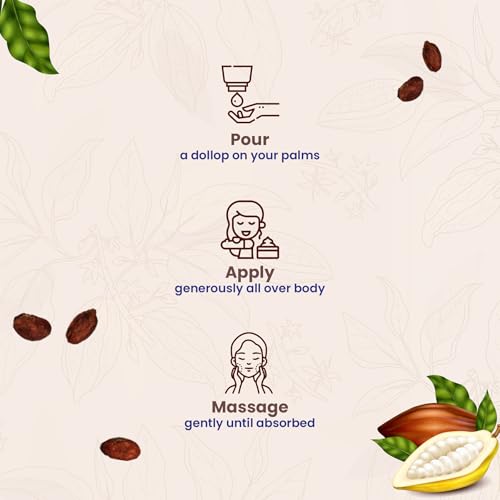 Image of Yuthika Soft Touch Cocoa & Almond Intensive Nourishing Body Lotion Set | All-Day Hydration for All Skin Types and Dry Skin, Fast Absorbing, Non-Greasy, Long Lasting Moisture 300ml Each