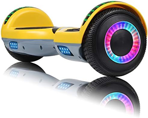 VEVELINE 6.5 inch Hoverboard for Kids Adults w/Bluetooth Speaker - Contrast Color
