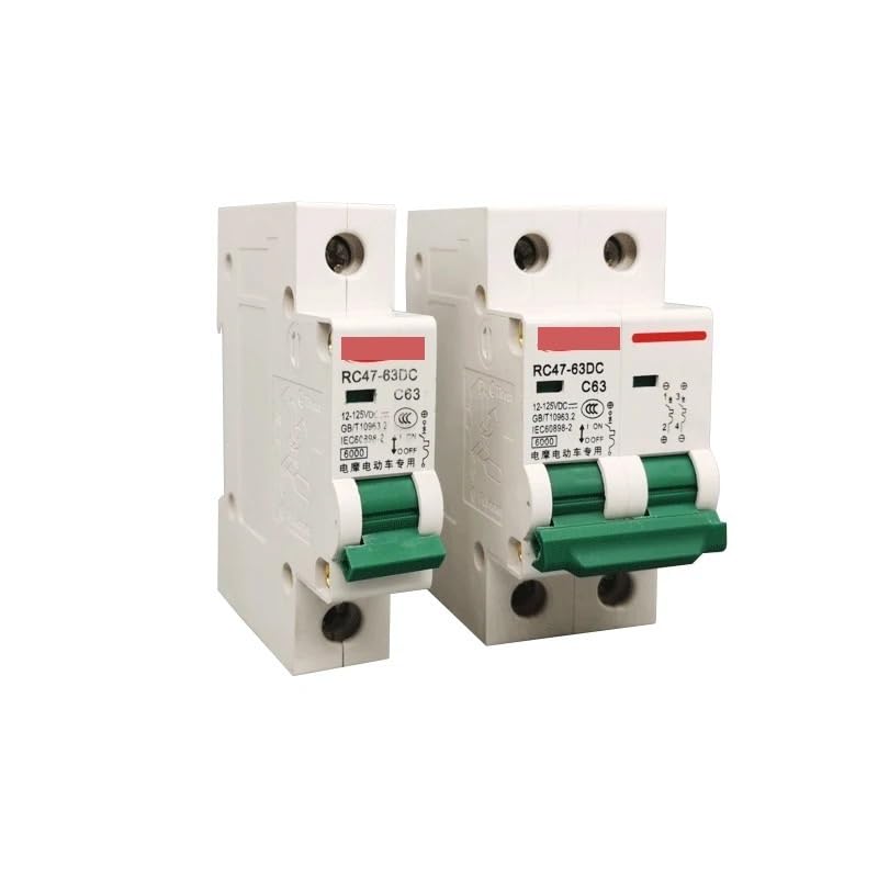 Salvavita Riarmo Automatico Interruttore automatico CC 1P 2P 80A 100A 125A 150A 200A 250A for 12V 24V 36V 48V 60V 72V 120V(2P,150A)