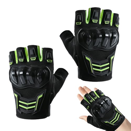 Generisch Gants de moto pour homme, gants de moto pour homme et femme, gants d'extérieur pour homme, gants d'escalade, mitaines pour cyclisme, airsoft, armée, paintball