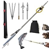 SUFFUSE Lightweight Anti-Corrosion Speargun, Spearfishing, Harpoon Crabbing Equipment, Especially Designed Spear Gun Fishing Gear for Fish Frog and Mole (Package A)