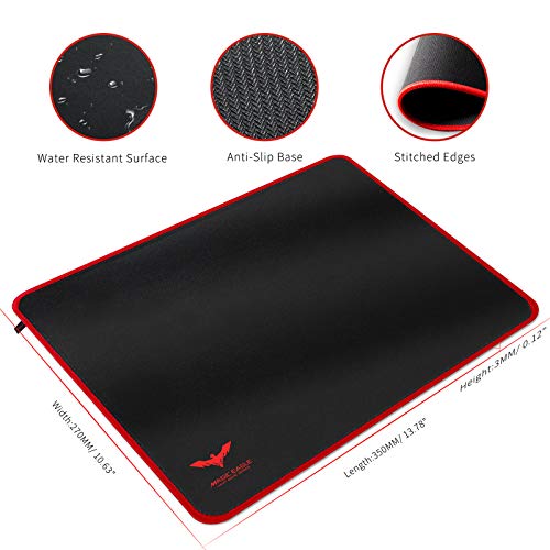 HAVIT Gaming Tastatur {DE Layout} & Maus & Headset & Mauspad Combo Set 4 in 1 für PC / Computer / Laptop / XBOX / PS4 / Tablets und mehr, Schwarz - Image 6