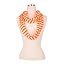 Striped Neon Orange