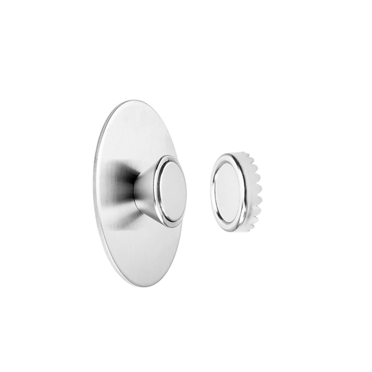 Cabilock 6stücke Magnetischer Seifenhalter Wandmontierte Seifenablage Mit Wasserableitung Elegantes Design Für Badezimmer Installieren Inkl Zubehör rutschfest Und Stabil