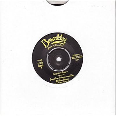 JONATHAN RICHMAN & THE MODERN LOVERS egyptian reggae, 7 inch single, BZZ2