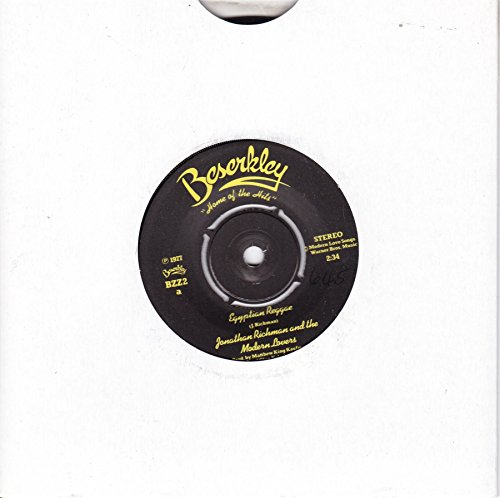 Image of JONATHAN RICHMAN & THE MODERN LOVERS egyptian reggae, 7 inch single, BZZ2