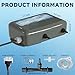 Spa Ozonator Kit: SPA Ozone Generator Replacement Ozone Generator for Hot Tubs & Swim Spas, with Venturi Inject, 110V, 100mg/h Output (AMP-4 Plug)