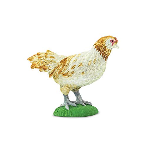 araucana chicken - Safari Ltd. Farm Collection - Realistic Ameraucana Chicken Figure Non-toxic BPA Free - Ages 3 and Up