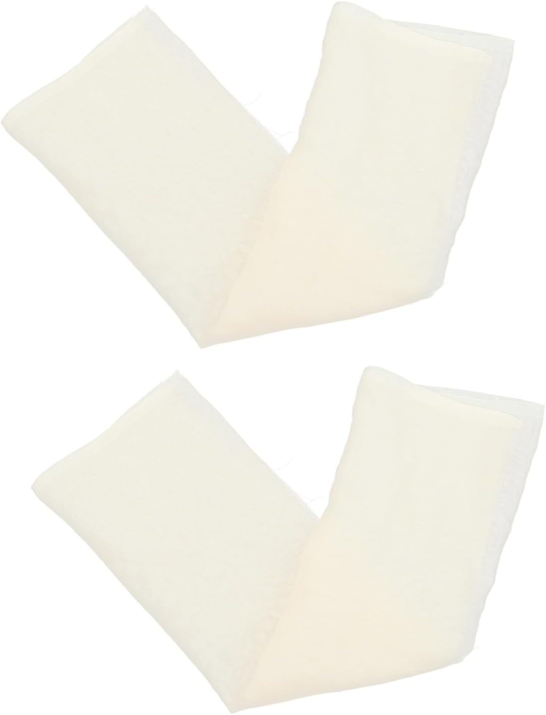 Veemoon 2pcs Multipurpose Kitchen Strainer Fine Grease Strainer for Nut Milk Reusable Cheese Cloths for Washing