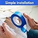 Malerband Applikator Masking Master Maler Klebebandspender Vormontiertes Abdeckfolien Klebebandwerkzeug, Klebebandmaschine Tragbarer Tape Trim für Zierleisten Böden Fenster