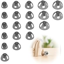 20PCS Hearing Aid Domes Tips Open Ear Tips Replacement Ear Pieces for Resound ENYA, LiNX2, Linx3D, Linx Quattro, Comfortable Open Ear Tips Kit 3 Sizes, S/M/L