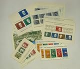  Konvolut 31 x Deutsche Bundespost Briefmarken Blöcke 1959-1972