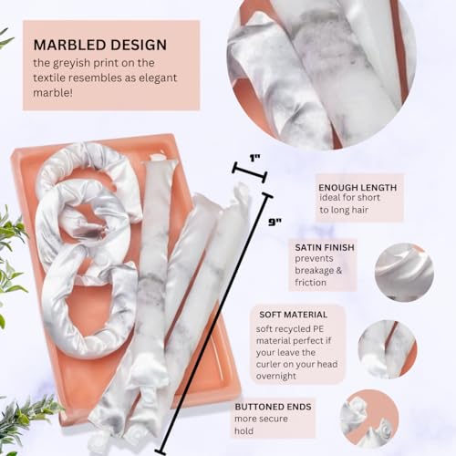 Kitsch 6677 Satin Pillow Rollers - Soft Rollers Softer Than Silk For All Hair Types thumb #1
