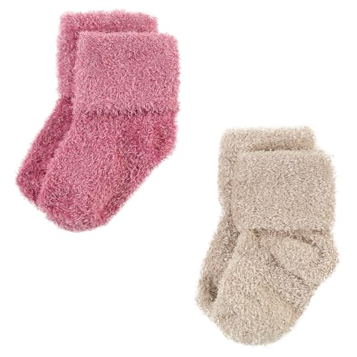 Image of Hudson Baby Baby 8-pack Cotton Rich Newborn and Terry Socks