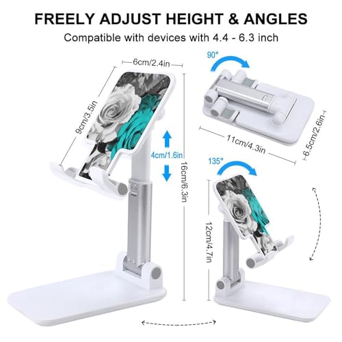 Support de téléphone réglable et pliable universel avec base stable - 2