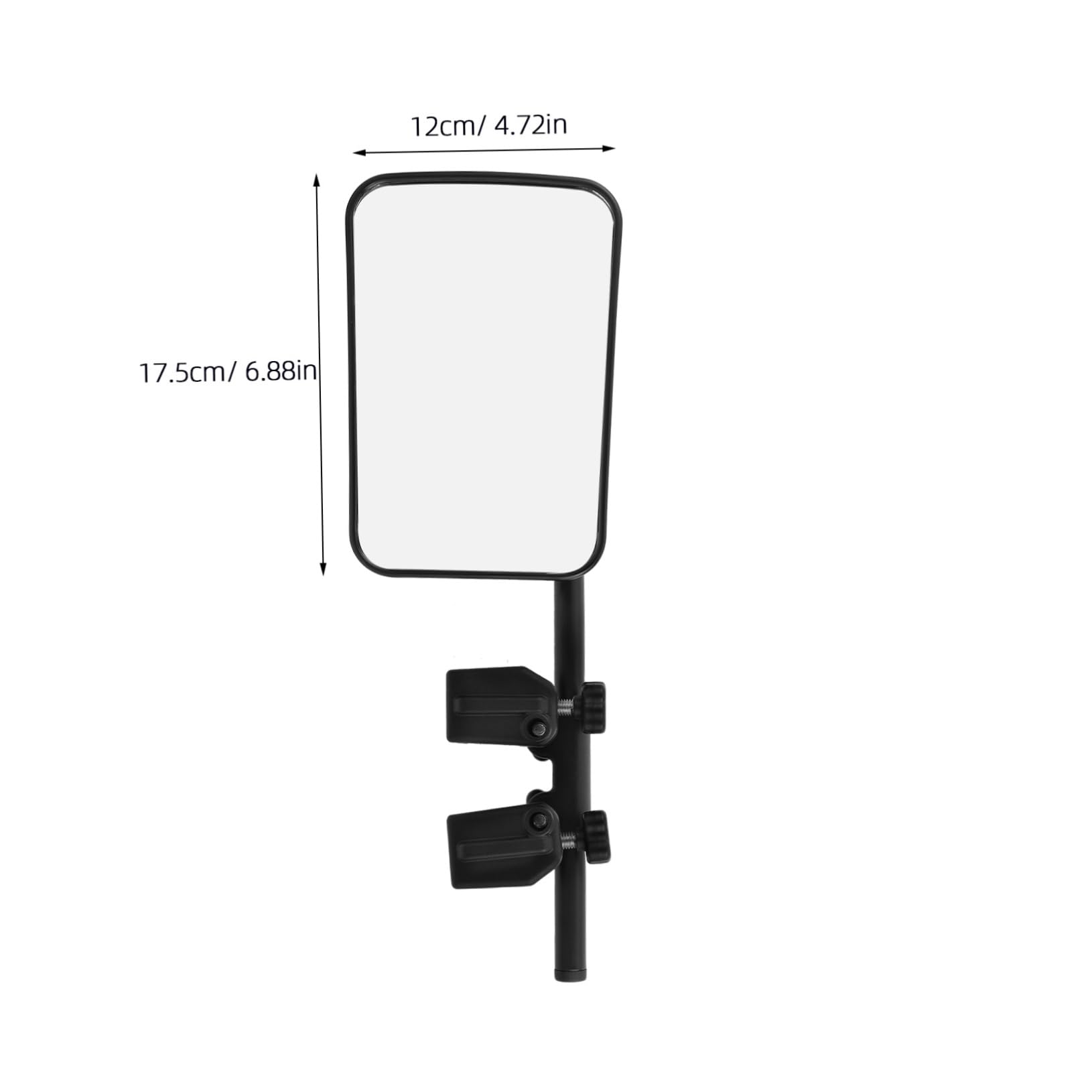 Ciieeo 2piezas Espejos Retrovisores De Camioneta Clip Extensores De Espejo Para Remolque De Rv y Autocaravana Ampliar Campo De Visión Para Seguridad Carretera
