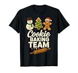 Cookie Baking Team Crew Xmas Family Matching Group T-Shirt