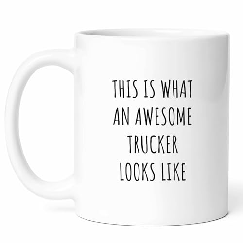 Awesome Trucker Mug - Long Haul Driver…