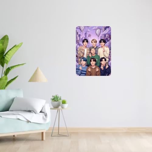 Image of Zesta Bathroom Decor Items Washroom Decor Tin Sign | Aesthetic Posters Wall Poster for Bedroom | Magnetic Cafe Decoration Items /Restaurant Decorations Items | Quirky Home Decor Bar Accent (BTS (3))