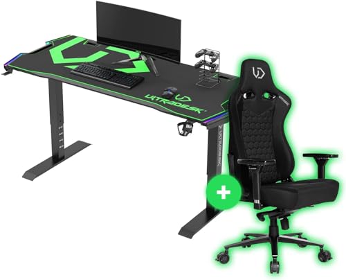 [SET] ULTRADESK – Force (schwarz / grün)