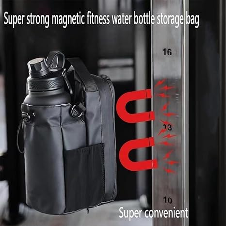 Moulin Fitness Magnetic Gym Bag, Titan Mag Magnetic Gym Bag, For Trave, Sports, Work (White)2