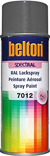belton spectRAL Lackspray RAL 7012 basaltgrau, glänzend, 400 ml...