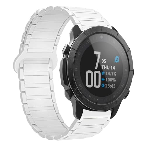 Lamshaw Wahoo ELEMNT���C�o���o���h�Ή� �N�C�b�N�����[�X�V���R���X�|�[�c�X�g���b�v �����p�r���v�o���h Wahoo ELEMNT Rival�X�}�[�g�E�H�b�`�ɑΉ� (�z���C�g)