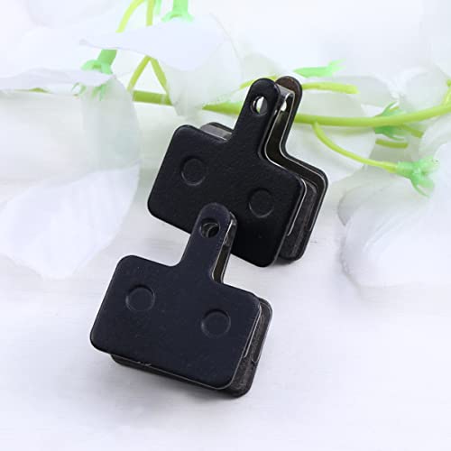 Sosoport 2 Pares de Pastilhas de Freio Mtb Metal Sinterizado para Resina Semi- Metálica