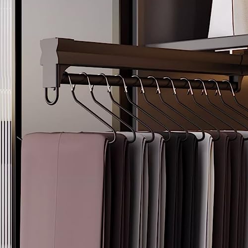 Porte-pantalon en alliage en aluminium coulissant premium
