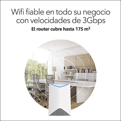 Netgear-Orbi-Pro-SRR60-Router-WiFi-Mesh-Profesional-Que-Cubre-hasta-175-m2-Velocidad-AC3000
