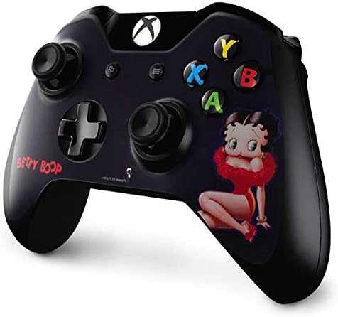Skinit Decal Gaming Skin Compatible with Xbox One Controller - Officially Licensed Betty Boop Betty Boop Red Dress Design