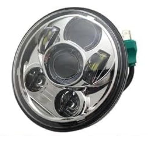 Phare moto LED 5.75 pouces noir pour Harley Davidson Sportster XL 1200 et 883