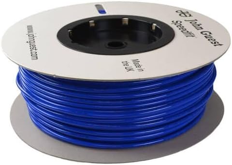 IPW Industries Inc-John Guest Blue 500 ft/roll 1/4" (PE08-BI-0500 - BLUE) Polyethylene Tube Tubing Drinking Water RO Reverse Osmosis DI Aquarium Pipe LLDPE