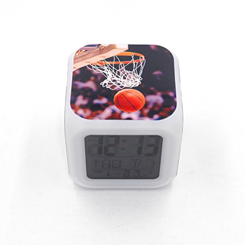 Egs New Basketball Shoot Layup Score Sports Digital Alarm Clock Desk Table Led Alarm Clock Creative Personalized Multifunctional Battery Alarm Clock Special Toy Gift For Unisex Kids Adults #TOP3