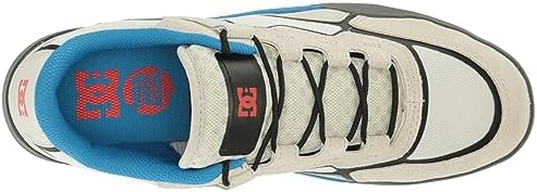 DC Men's Metric LE Skate Shoe, Blue/White, 10 | Image 4