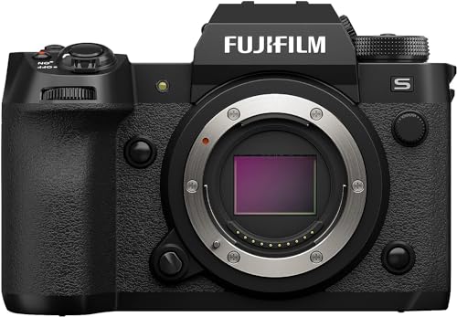 Image of Fujifilm X-H2S Mirrorless Camera Body (Black) Bundle with Additional Accessories Kit