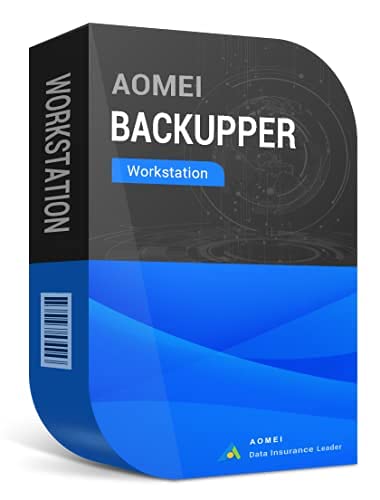 Backupper WorkStation Data Recovery Software - AOMEI - 1 code = 1 PC/DIGITAL DELIVERY