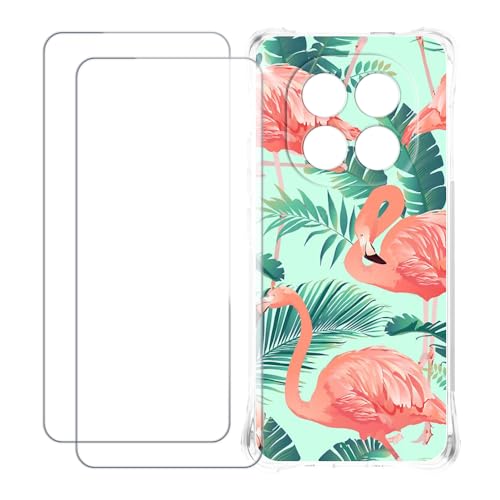 UOGNADGD Xiaomi Redmi Note 14 Pro+ 5G �Ƃ̌݊������� �J�X�^���J���t���P�[�X�{�����K���X�ی�t�B����2���t�� ? �Ռ��z�������h�~ (�t���~���S)