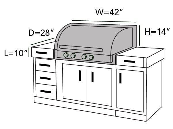 Bull 24-Inch Grill Cover for Steer Premium Grill (BG-72016)