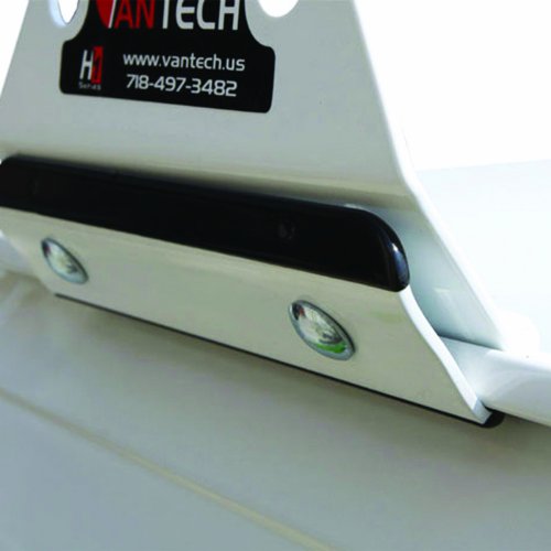 Vantech Aluminum H3 Rack 3 Bar System For A Chevy Express 1996-On White #TOP4