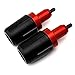 MOWOK Frame Sliders Fit for Kawasaki Ninja ZX6R ZX-6R ZX 636 2019 2020 2021 2022 2023 Motorcycle Accessories Crash Protection pad Falling Protector Frame Sliders (Red)